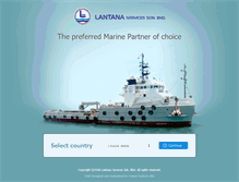 Tablet Screenshot of lantana-services.com